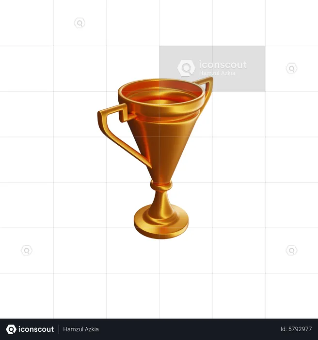 Trophy  3D Icon