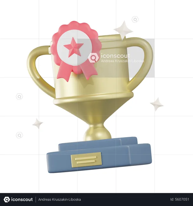 Trophy  3D Icon