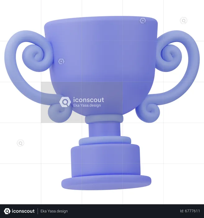 Trophy  3D Icon