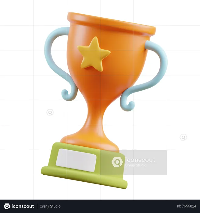 Trophy  3D Icon