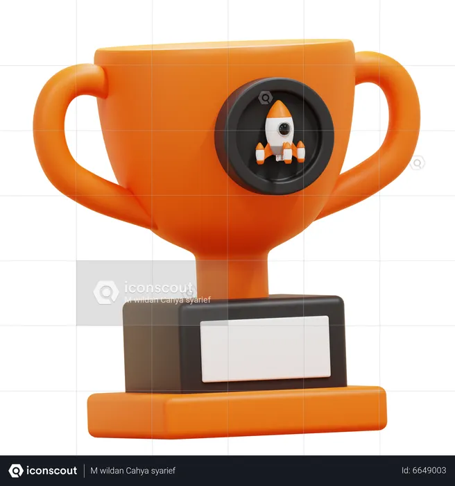 Trophy  3D Icon