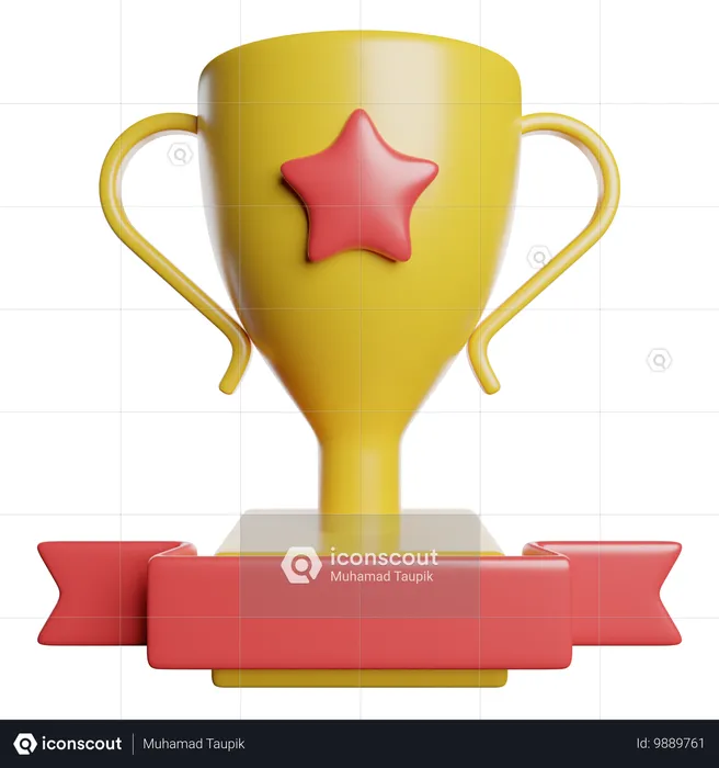 Trophy  3D Icon