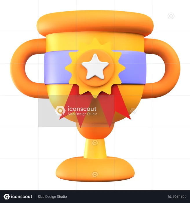 Trophy  3D Icon