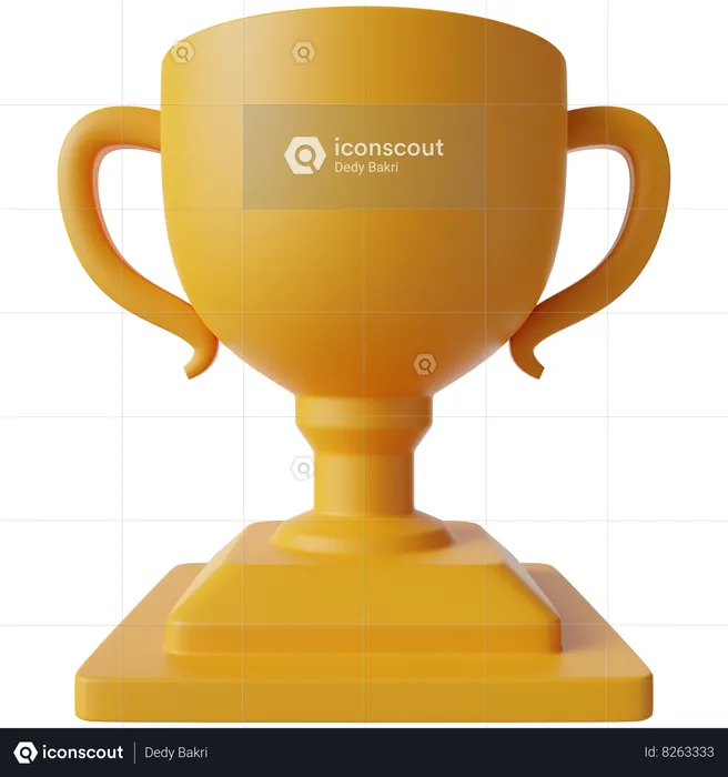 Trophy  3D Icon