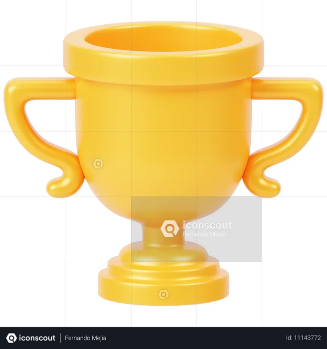 Trophy  3D Icon