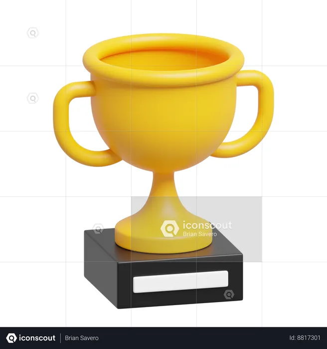 Trophy  3D Icon