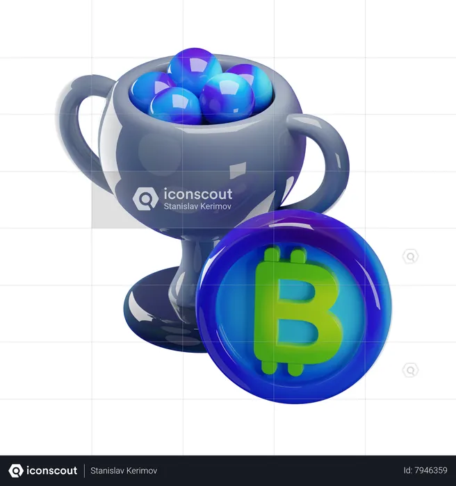 Trophy  3D Icon