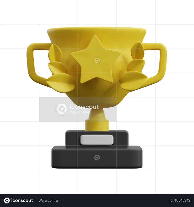 Trophy  3D Icon