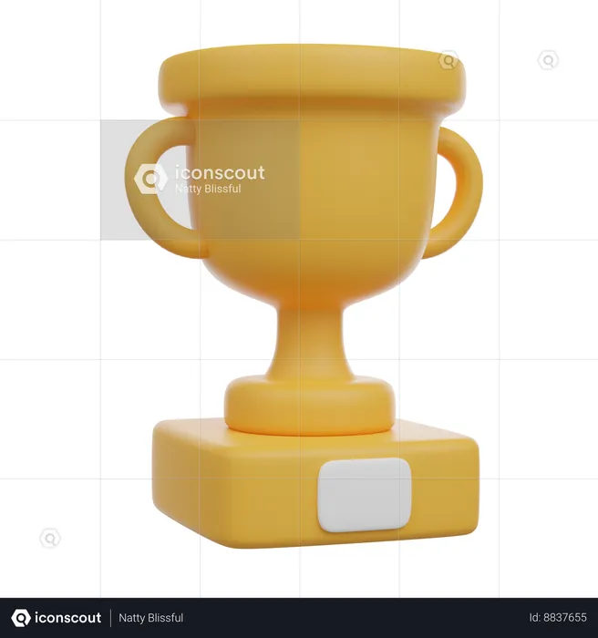 Trophy  3D Icon