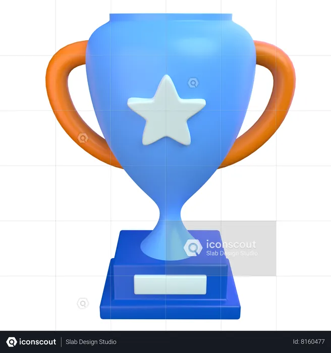 Trophy  3D Icon