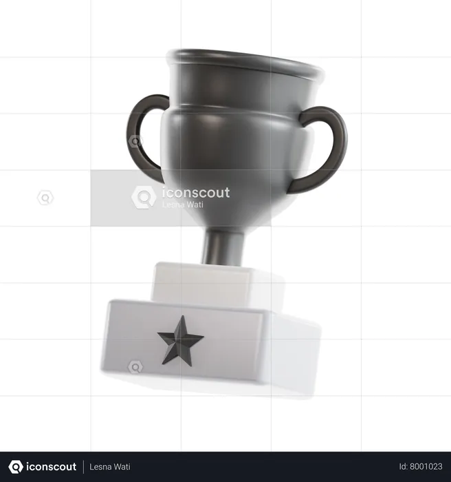 Trophy  3D Icon