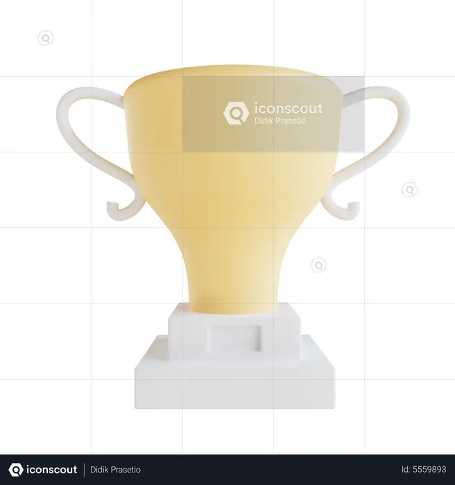 Trophy  3D Icon