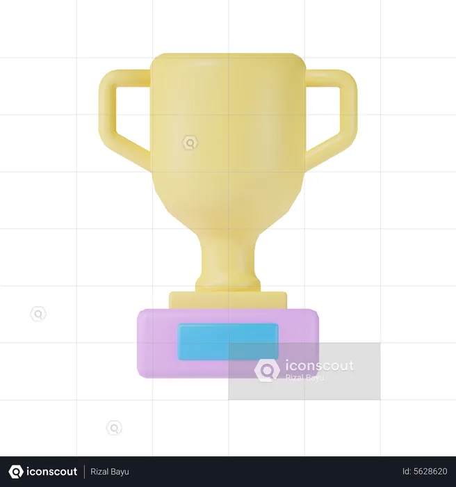 Trophy  3D Icon