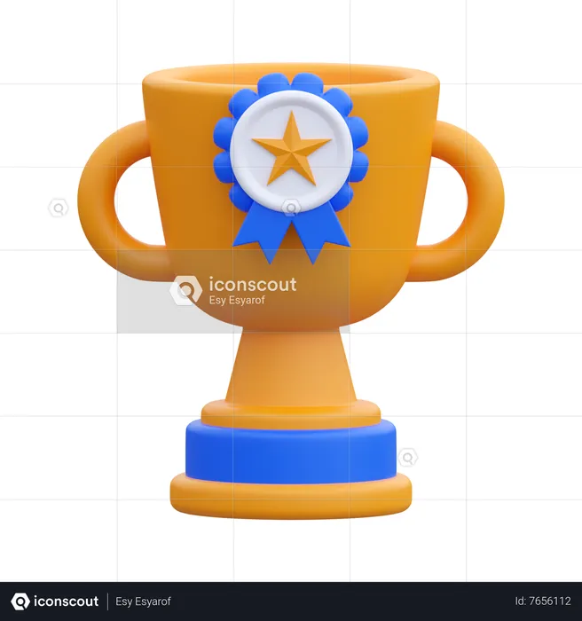 Trophy  3D Icon