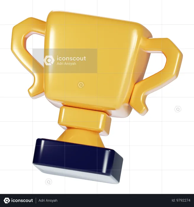 Trophy  3D Icon