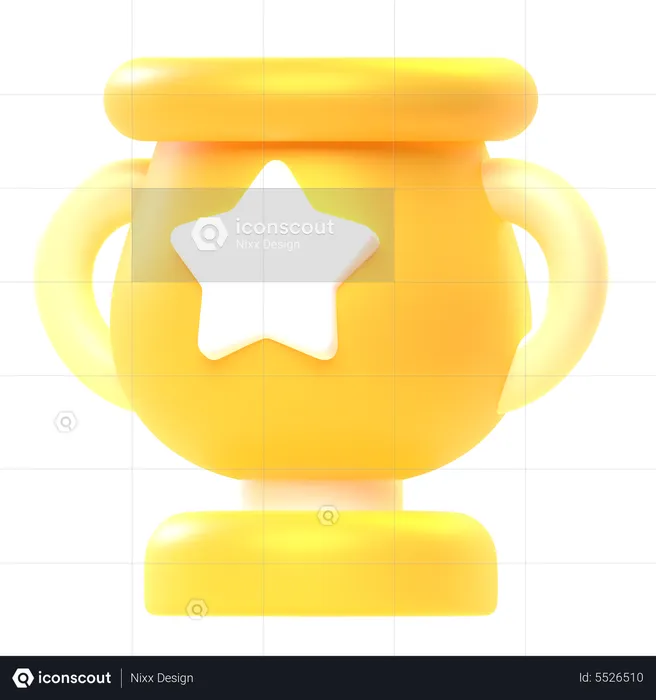 Trophy  3D Icon