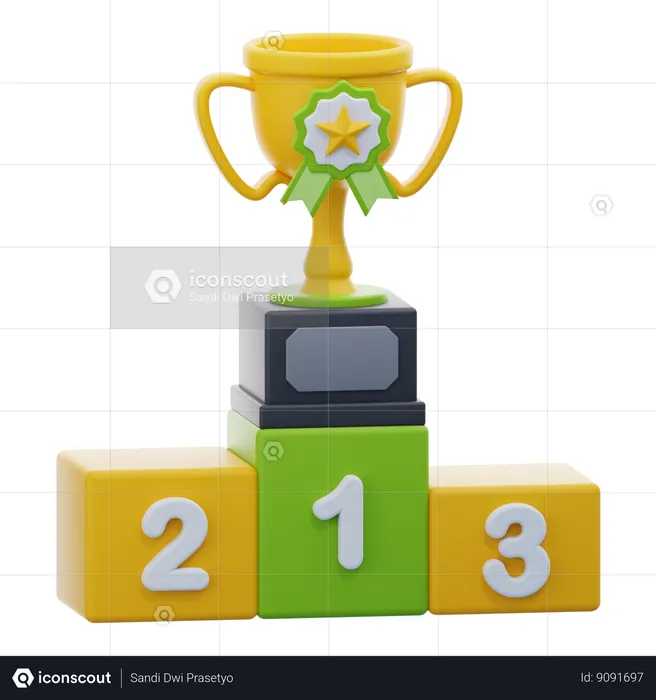 Trophy  3D Icon