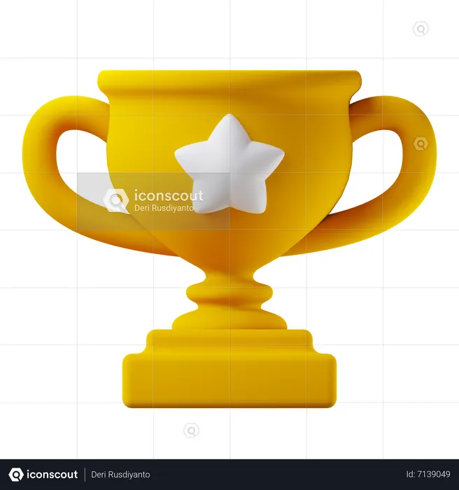 Trophy  3D Icon