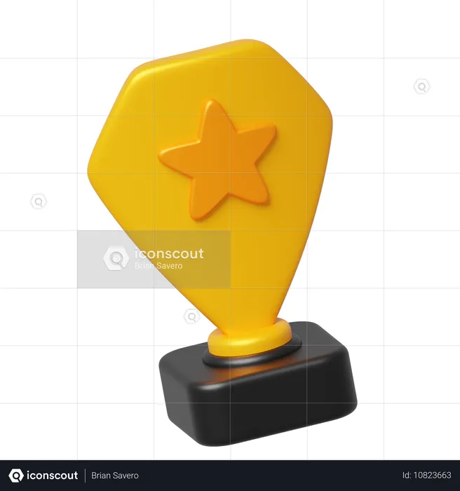 Trophy  3D Icon