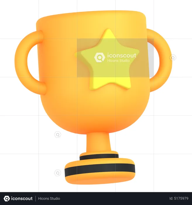Trophy  3D Icon