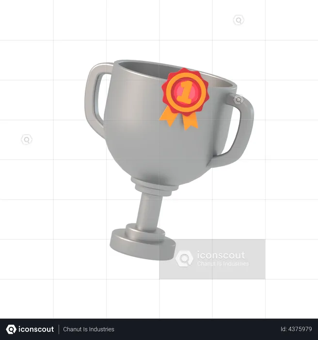 Trophy  3D Illustration