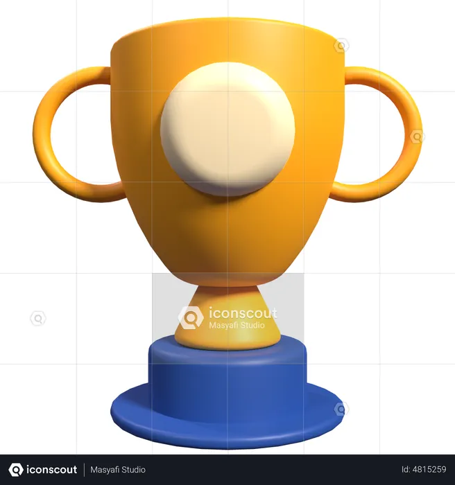 Trophy  3D Illustration