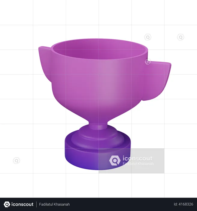 Trophy  3D Illustration