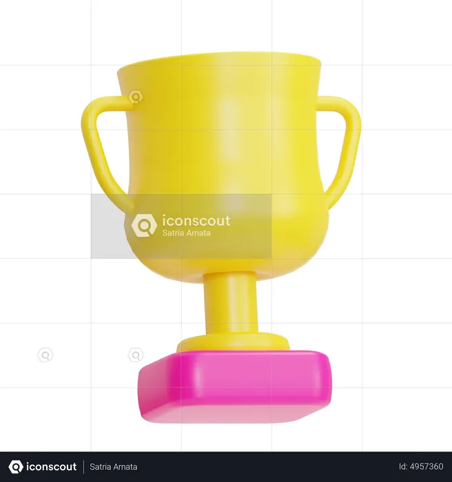 Trophy  3D Icon