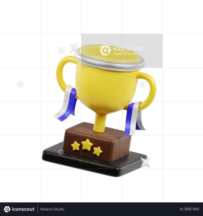 Trophy  3D Icon
