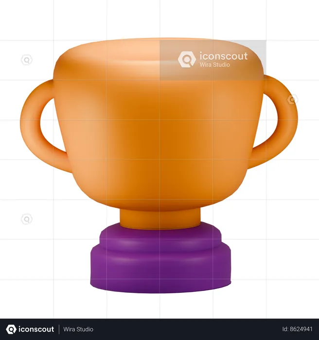 Trophy Cup  3D Icon