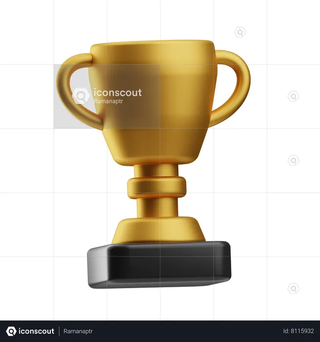 Trophy Cup  3D Icon