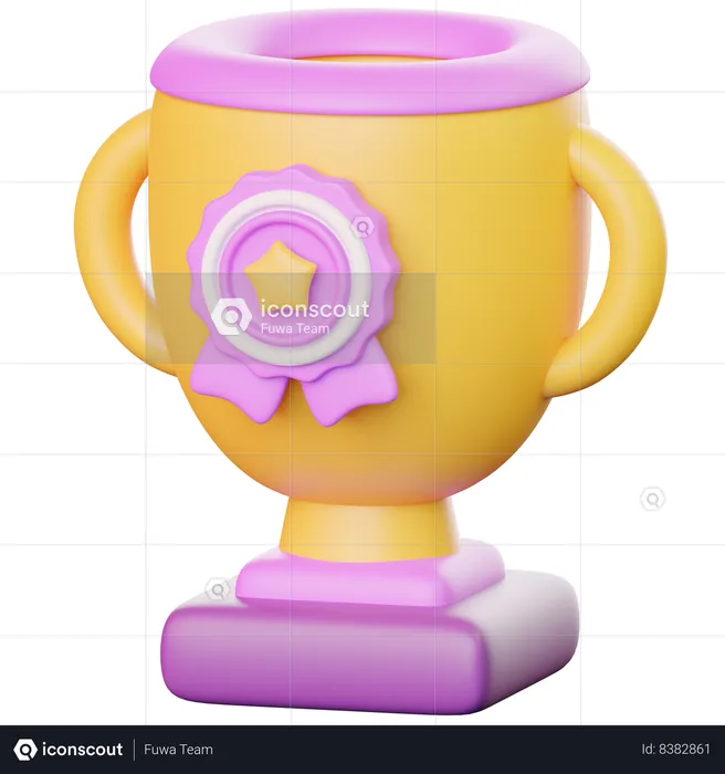 Trophy Cup  3D Icon