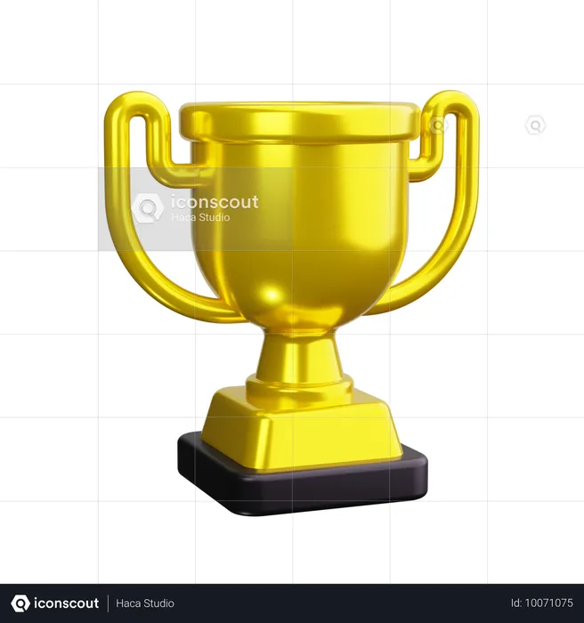 Trophy Cup  3D Icon