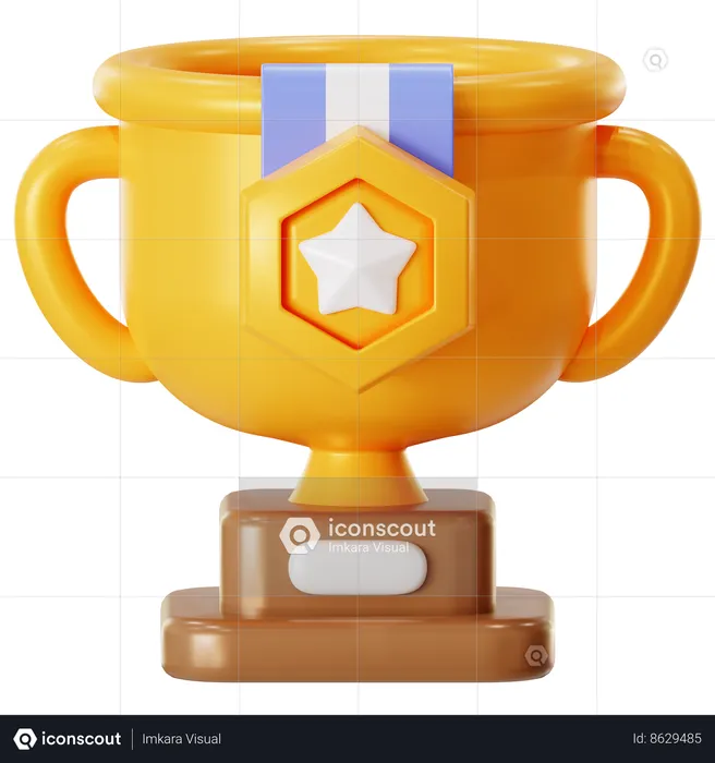 Trophy Cup  3D Icon