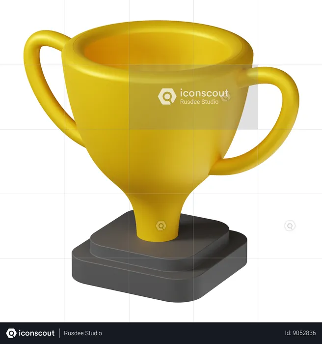 Trophy cup  3D Icon