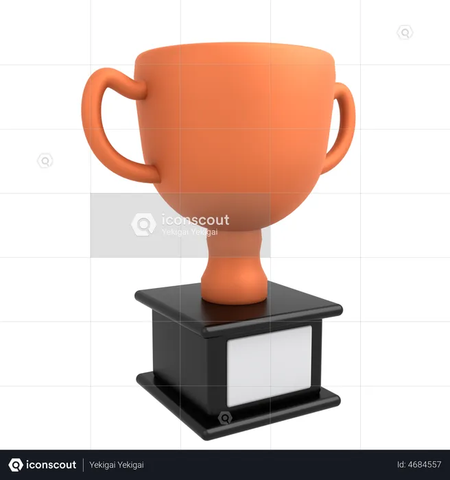 Trophy Cup  3D Illustration