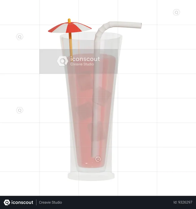 Tropical Drink  3D Icon