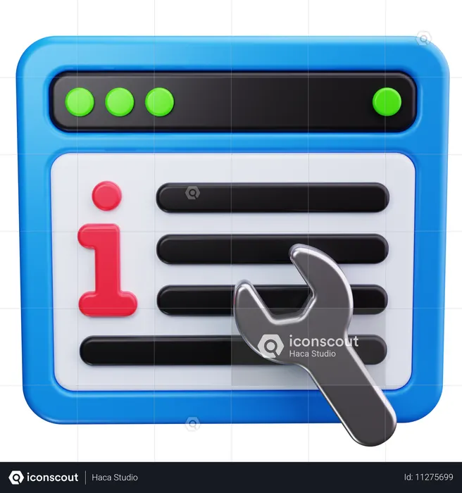 Troubleshooting  3D Icon