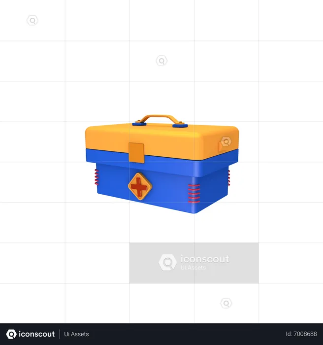 Trousse de premiers secours  3D Icon