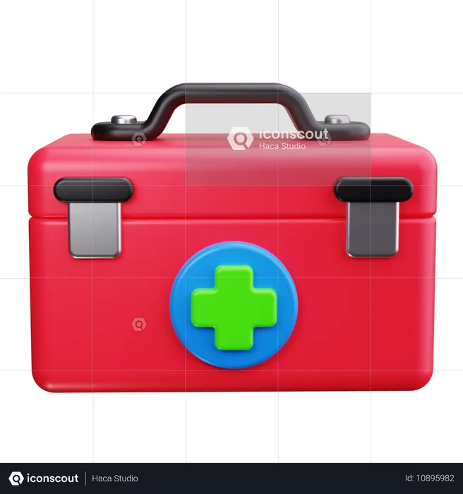 Trousse de premiers secours  3D Icon