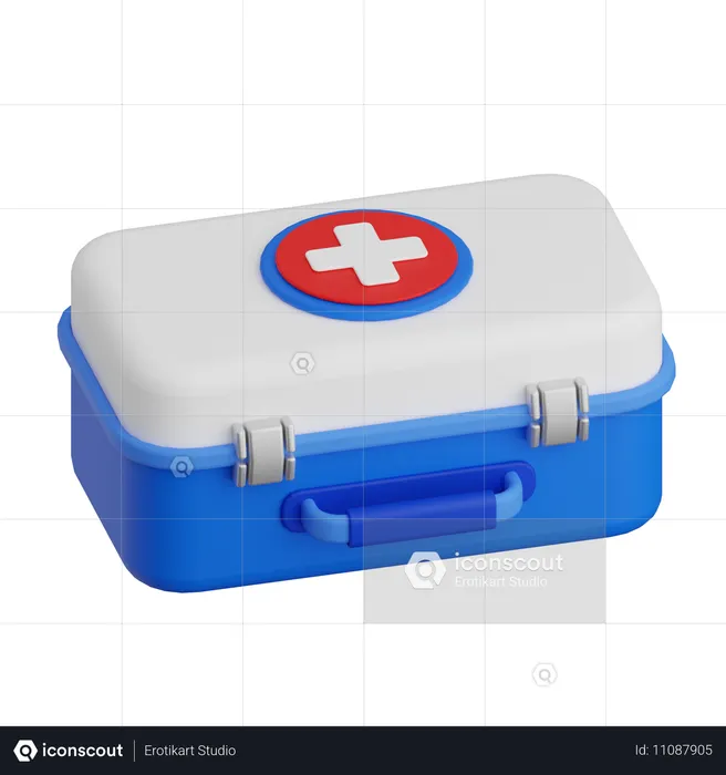 Trousse de premiers secours  3D Icon