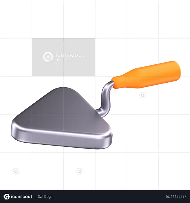 こて  3D Icon
