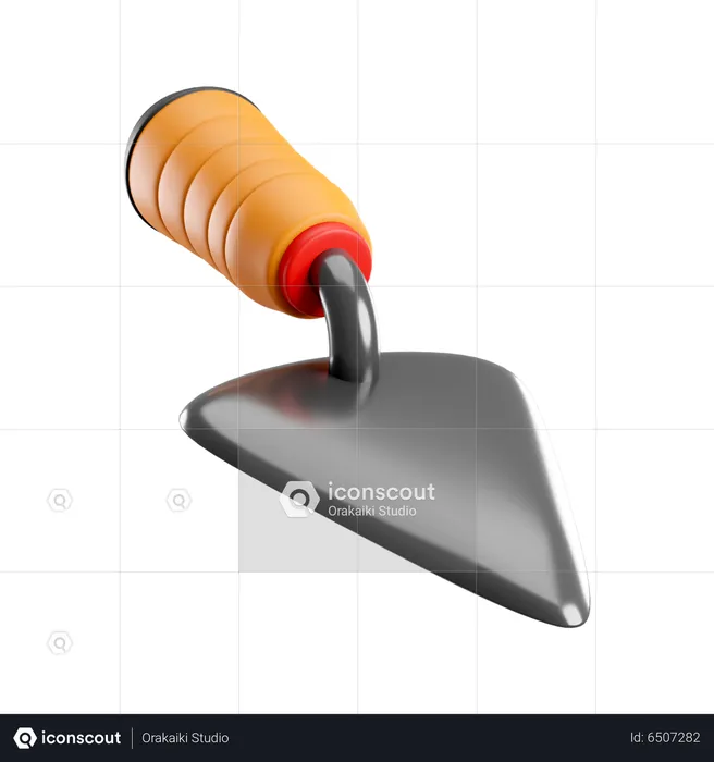 Trowel  3D Icon