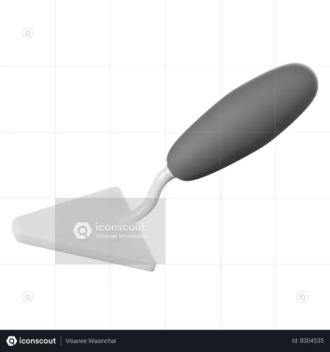 Trowel  3D Icon