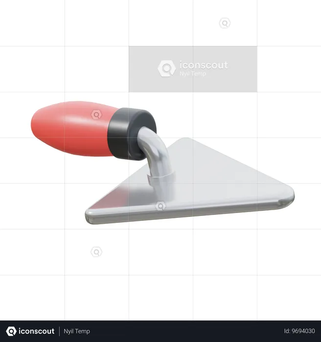 Trowel  3D Icon