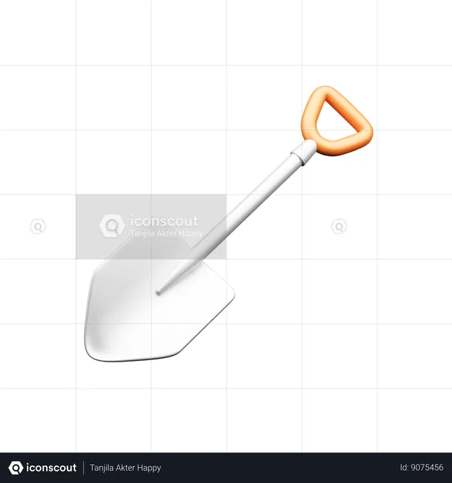 Trowel  3D Icon