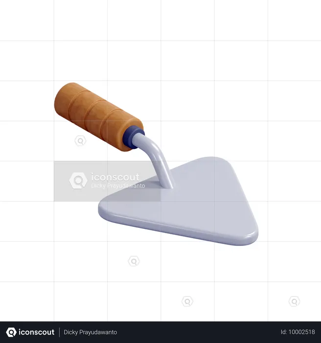 Trowel  3D Icon