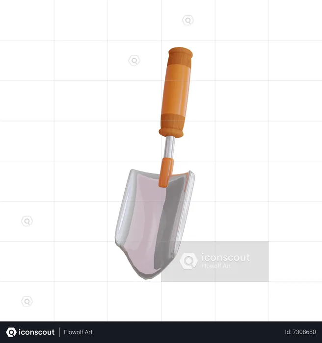 Trowel  3D Icon