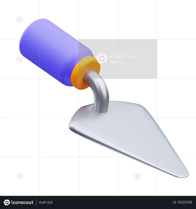 Trowel  3D Icon