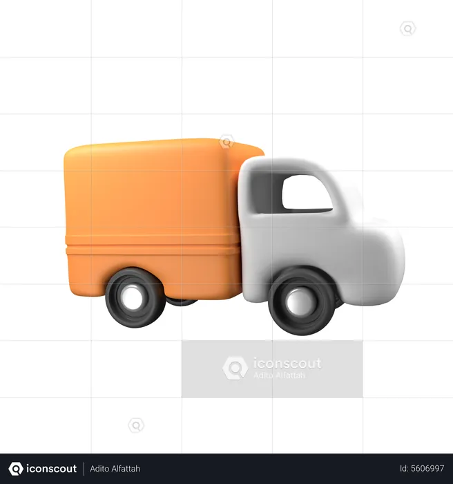 Truck  3D Icon